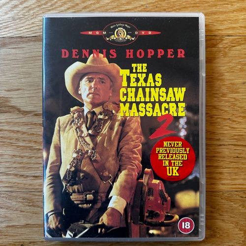 TEXAS CHAINSAW MASSACRE 2 (UK) (NM) DVD