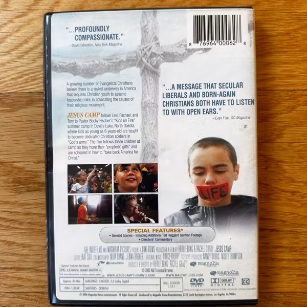 JESUS CAMP (VG+) DVD
