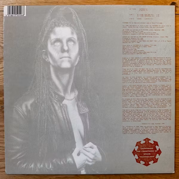 MISTRESS MIX AND PSYCHIC TV Je T'Aime (Temple - UK original) (EX/VG+) 12"