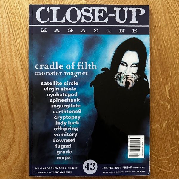 CLOSE-UP MAGAZINE #43 2001 (VG+) MAGAZINE