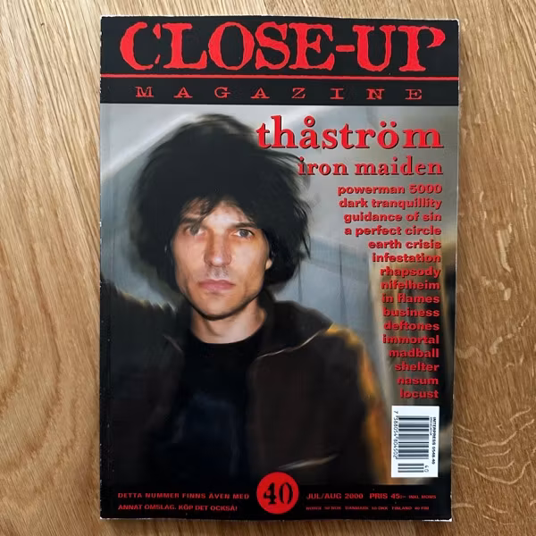 CLOSE-UP MAGAZINE #40 2000 (VG+) MAGAZINE