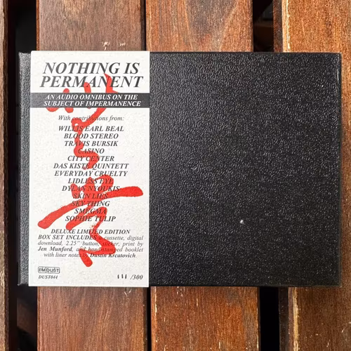 VARIOUS Nothing Is Permanent (FM DUST - USA original) (NM) TAPE BOX