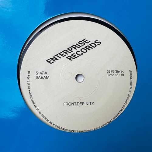 VARIOUS Front-Dep-Nitz / German Kraft (Enterprise - Europe original) (VG+) 12"