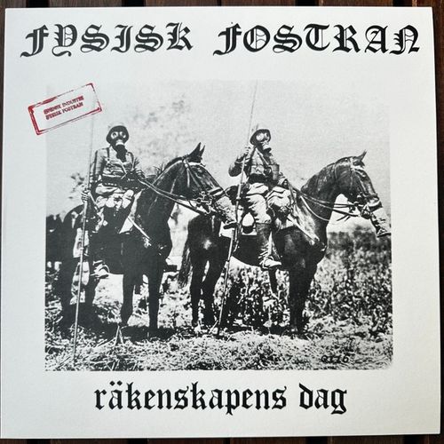 FYSISK FOSTRAN Räkenskapens Dag (Fördämning Arkiv – Sweden original) (NM) LP