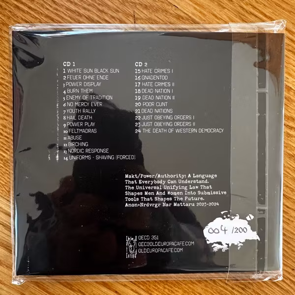 MAKT Missbruk (Old Europa Cafe - Italy original) (NM) 2xCD