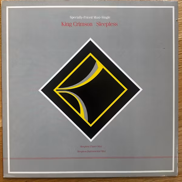 KING CRIMSON Sleepless (EG - USA original) (VG+/VG) 12"