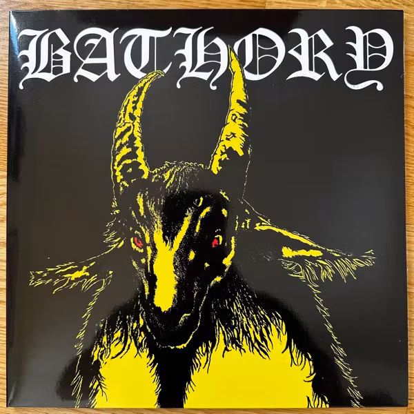 BATHORY Bathory (No label - Sweden reissue) (NM/EX) LP