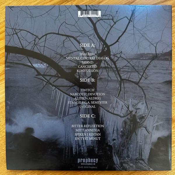 LIFELOVER Konkurs (Blue vinyl) (Prophecy - Germany reissue) (EX/VG+) 2LP