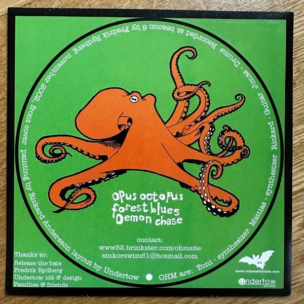 OHM The Black River (Orange vinyl) (Release the Bats - Sweden original) (EX) 7"