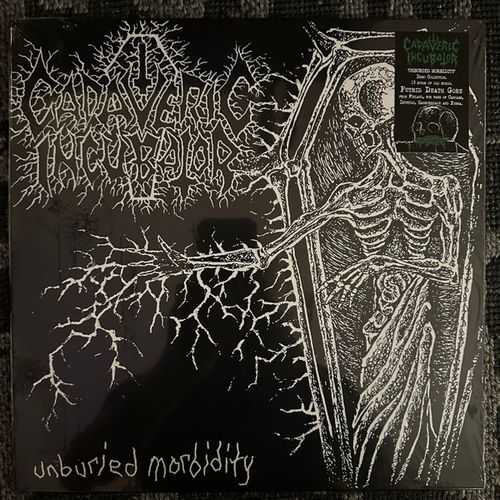 CADAVERIC INCUBATOR Unburied Morbidity (White vinyl) (Terror From Hell - Italy original) (NM) LP