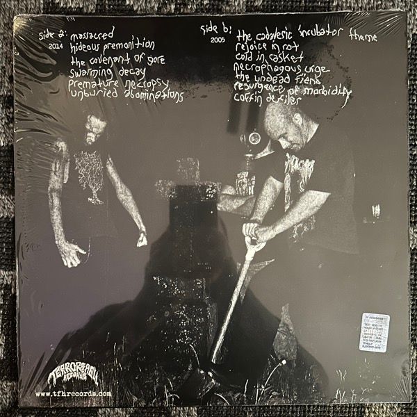 CADAVERIC INCUBATOR Unburied Morbidity (White vinyl) (Terror From Hell - Italy original) (NM) LP