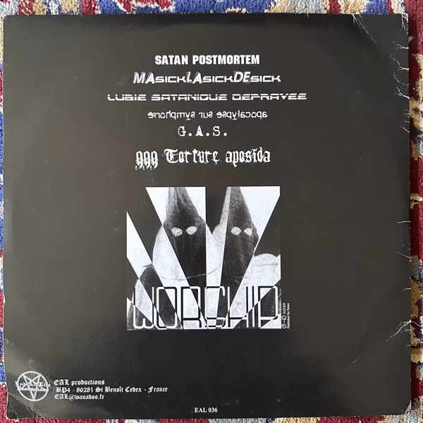 DIAPSIQUIR Lubie Satanique Dépravée (End All Life - France original) (VG/EX) 2LP