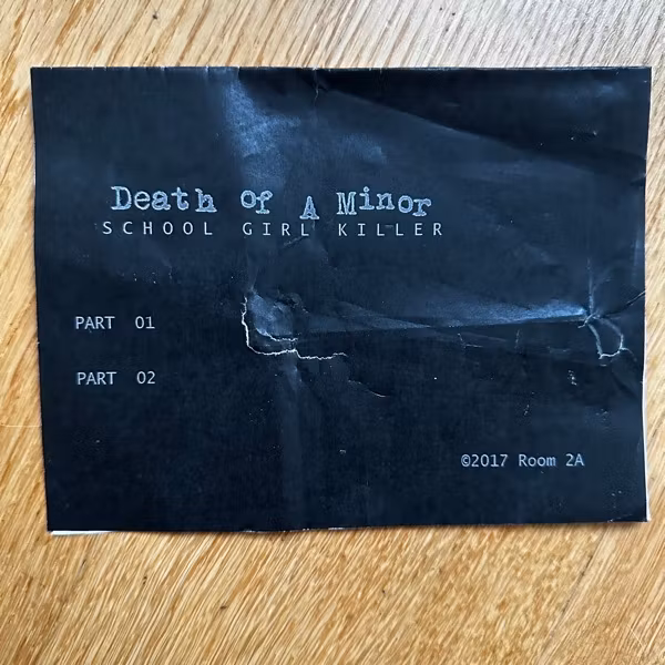 DEATH OF A MINOR School Girl Killer (Room 2A - USA original) (VG) TAPE