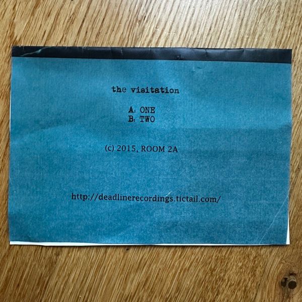 GRUSOM DOD The Visitation (Room 2A - USA original) (VG) TAPE