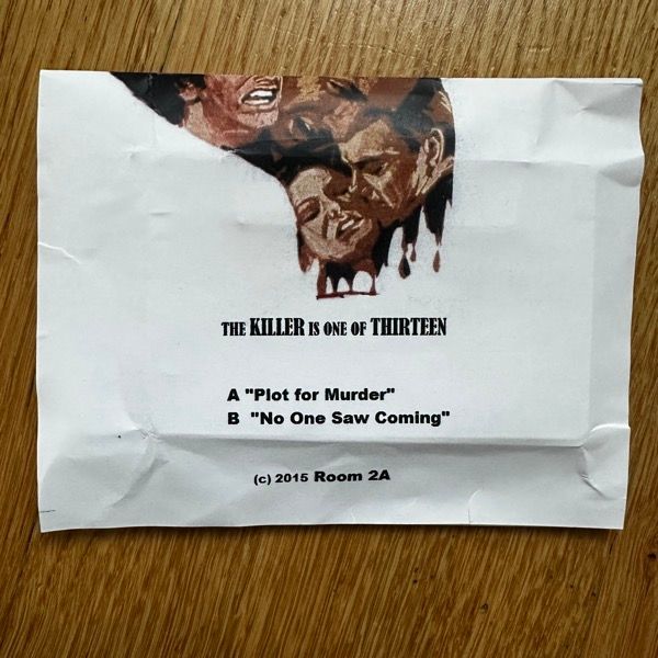 KILLER IS ONE OF THIRTEEN, the The Killer Is One Of Thirteen (Room 2A - USA original) (VG) TAPE