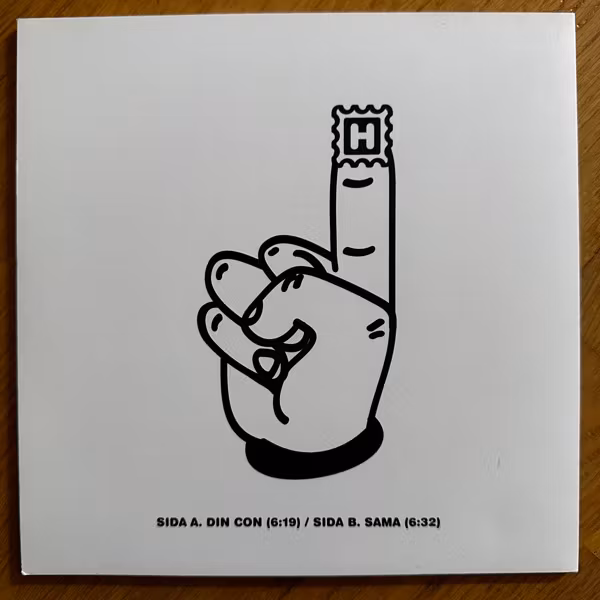 KRIGET Din Con / Sama (Höga Nord - Sweden original) (NM) 7"