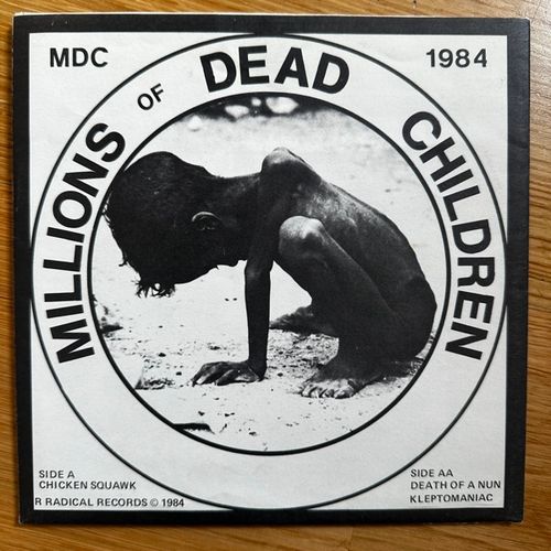 MDC Millions Of Dead Children (R Radical - USA original) (EX/VG+) 7"