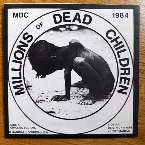 MDC Millions Of Dead Children (R Radical - USA original) (EX/VG+) 7"