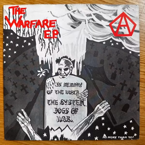 SYSTEM, the The Warfare E.P. (Spiderleg - UK original) (VG+/EX) 7"