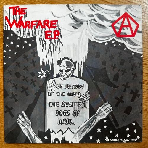 SYSTEM, the The Warfare E.P. (Spiderleg - UK original) (VG+/EX) 7"