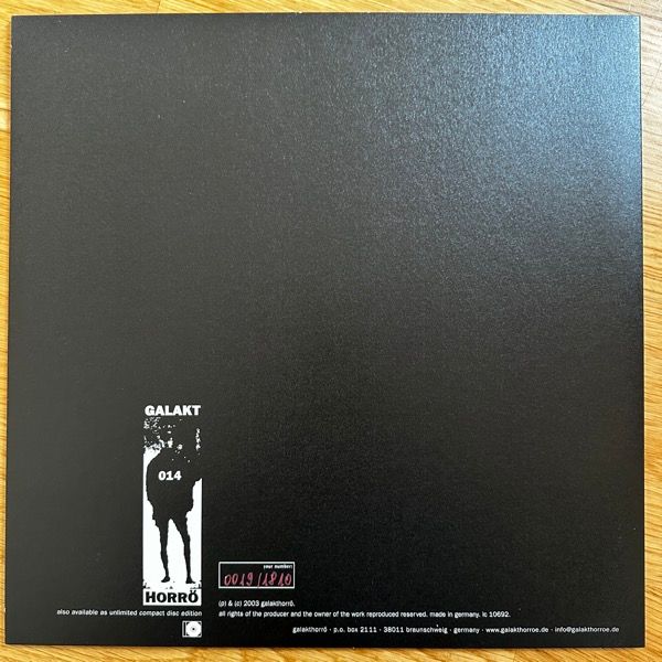 HAUS ARAFNA Butterfly (Galakthorrö - Germany original) (EX/NM) LP