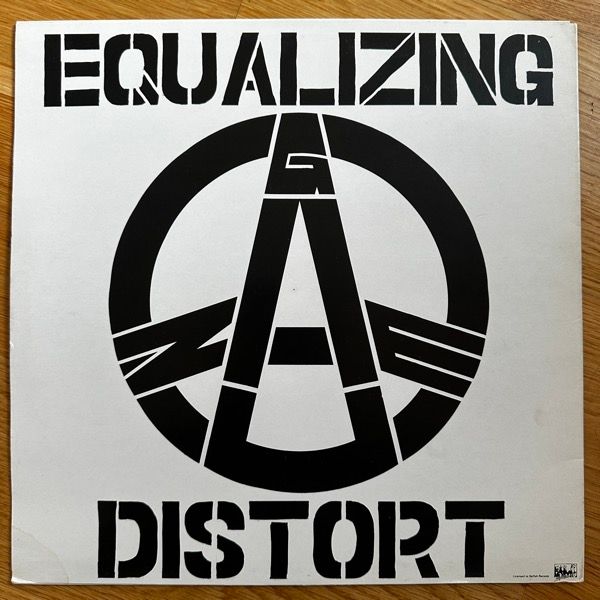 GAUZE Equalizing Distort (Selfish - Japan 1987 repress) (VG+/VG) 12" EP
