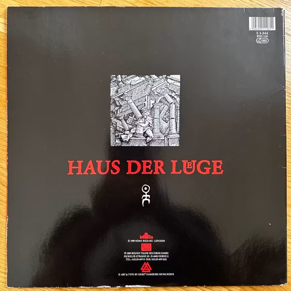 EINSTÜRZENDE NEUBAUTEN Haus Der Luege (Rough Trade - Germany original) (VG+/VG) LP
