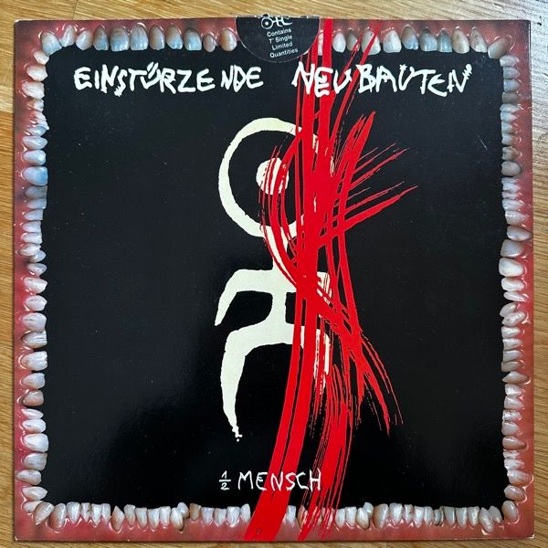 EINSTÜRZENDE NEUBAUTEN ½ Mensch (Some Bizarre - UK original) (EX/VG) LP+7"