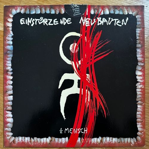 EINSTÜRZENDE NEUBAUTEN ½ Mensch (Some Bizarre - UK original) (EX/VG) LP+7"