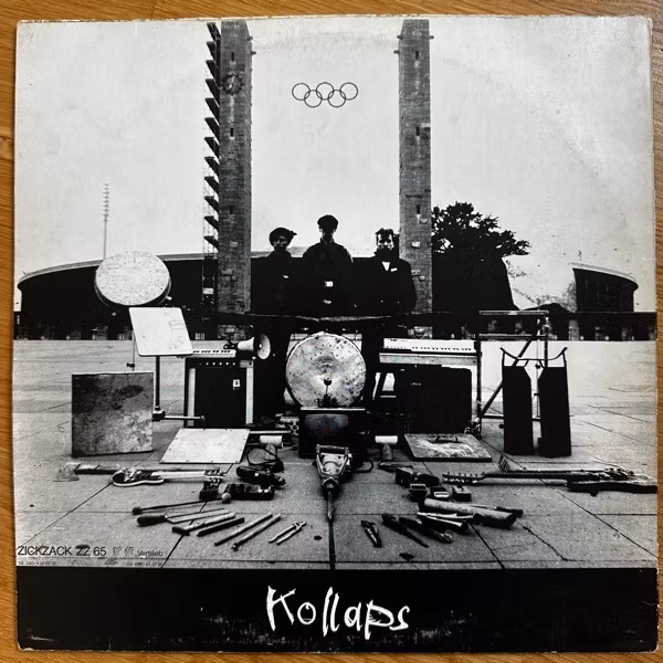 EINSTÜRZENDE NEUBAUTEN Kollaps (Zickzack – Germany original) (VG-/VG) LP