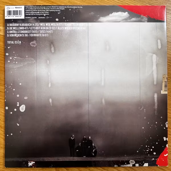 EINSTÜRZENDE NEUBAUTEN Alles Wieder Offen (Potomak – Germany original) (EX/NM) 2LP