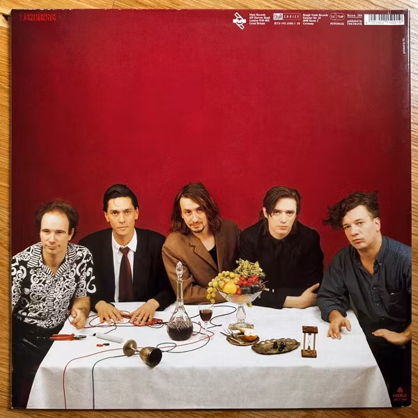 EINSTÜRZENDE NEUBAUTEN Tabula Rasa (Mute - Germany original) (VG+/VG) LP