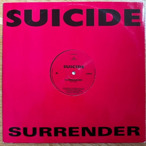 SUICIDE Surrender (Chapter 22 – UK original) (VG+) 12"