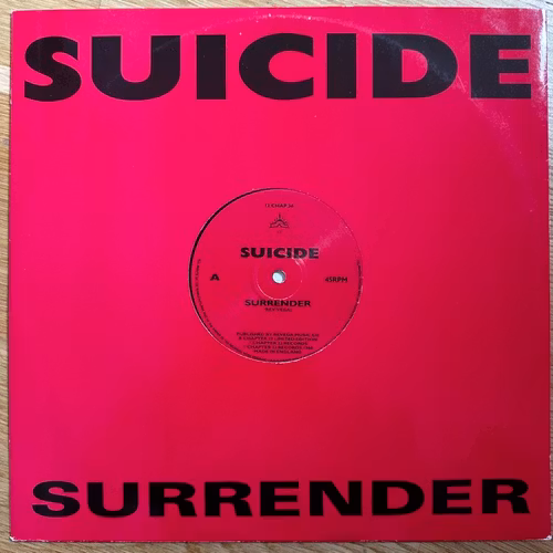 SUICIDE Surrender (Chapter 22 – UK original) (VG+) 12"