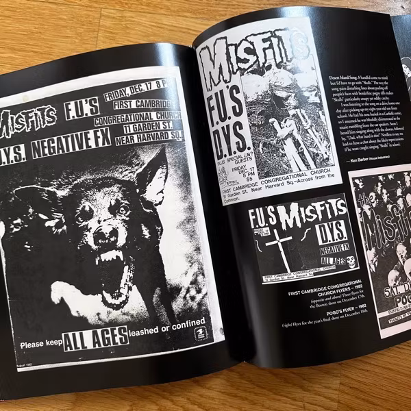 SCREAM WITH ME The Enduring Legacy of the Misfits 1977 - 1983 (Abrams 2019) (VG+) BOOK
