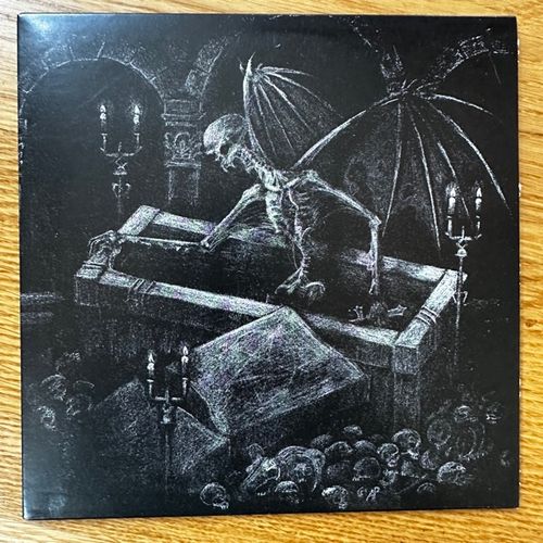 SATANIC WARMASTER Ondskapens Makt / Forgotten Graves (Northern Heritage - Finland original) (EX) 7"