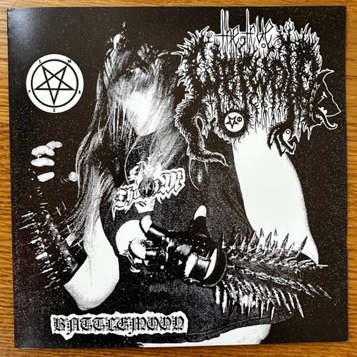TRUE WERWOLF, the Battlemoon (Purple vinyl) (Satanic Skinhead Propaganda – USA second press) (EX) 7"