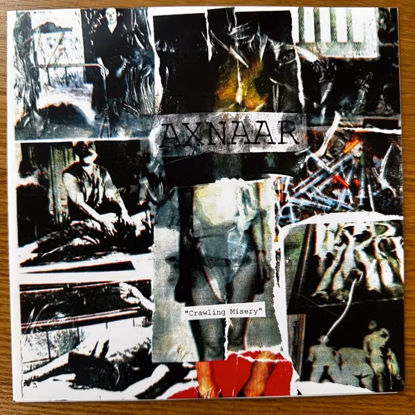 AXNAAR Crawling Misery (Filth And Violence - Finland original) (NM/EX) 7"