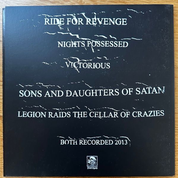 RIDE FOR REVENGE / S.A.D.O.S. Split (Final Agony – USA reissue) (NM/VG+) LP