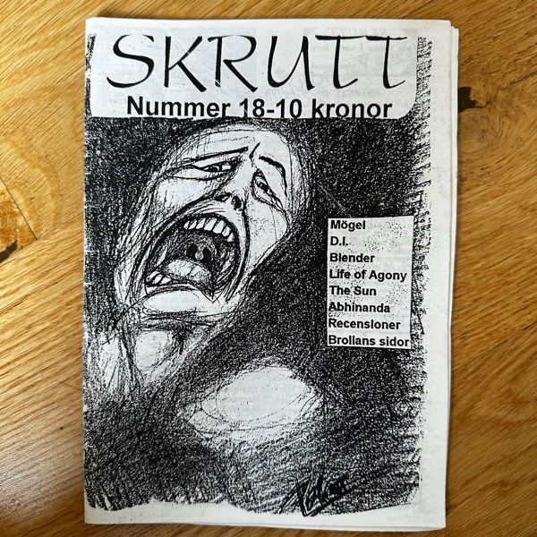 SKRUTT #18 1995 (VG+) FANZINE