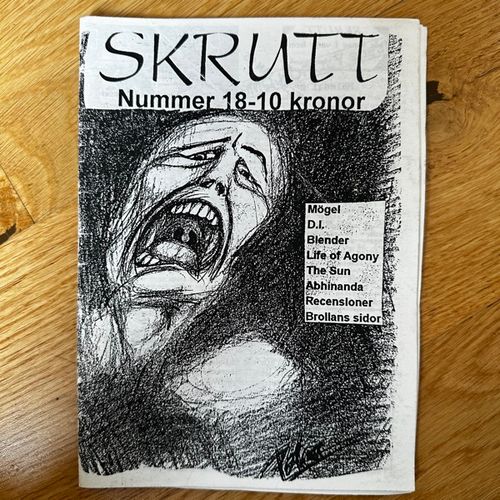 SKRUTT #18 1995 (VG+) FANZINE