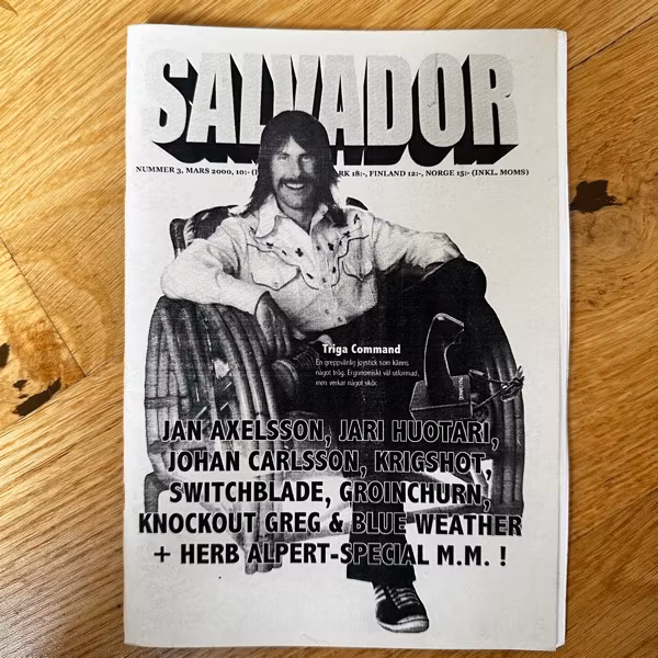 SALVADOR #3 2000 (EX) FANZINE
