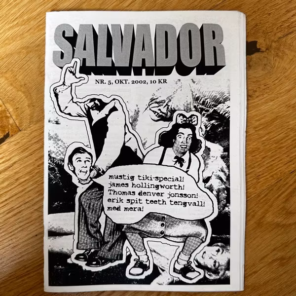 SALVADOR #5 2002 (EX) FANZINE