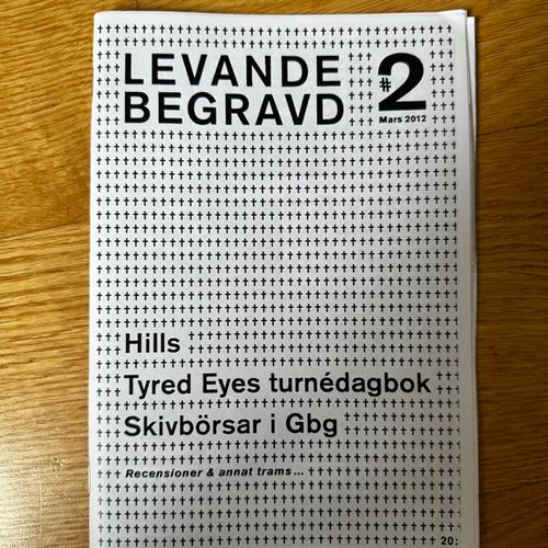 LEVANDE BEGRAVD #2 2012 (EX) FANZINE