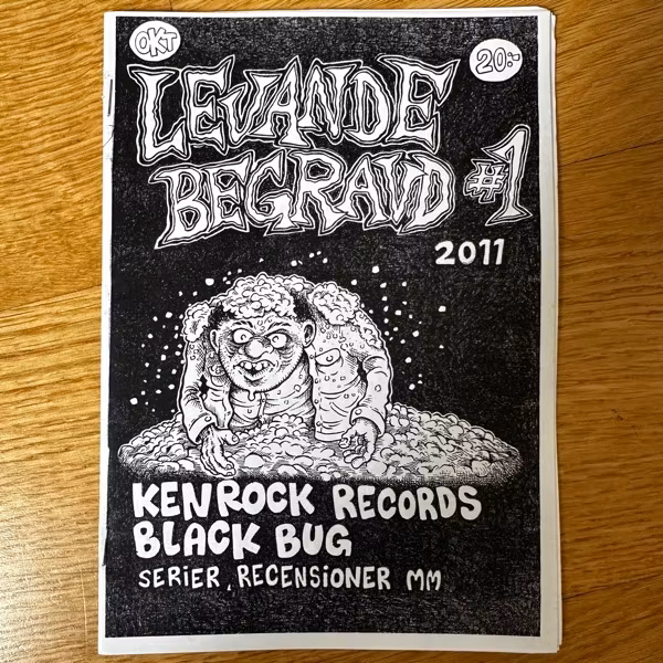 LEVANDE BEGRAVD #1 2011 (EX) FANZINE