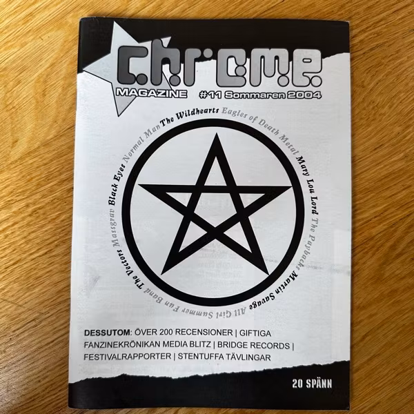 CHROME #11 2004 (EX) FANZINE
