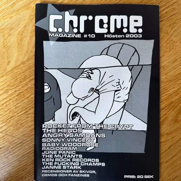CHROME #10 2003 (EX) FANZINE
