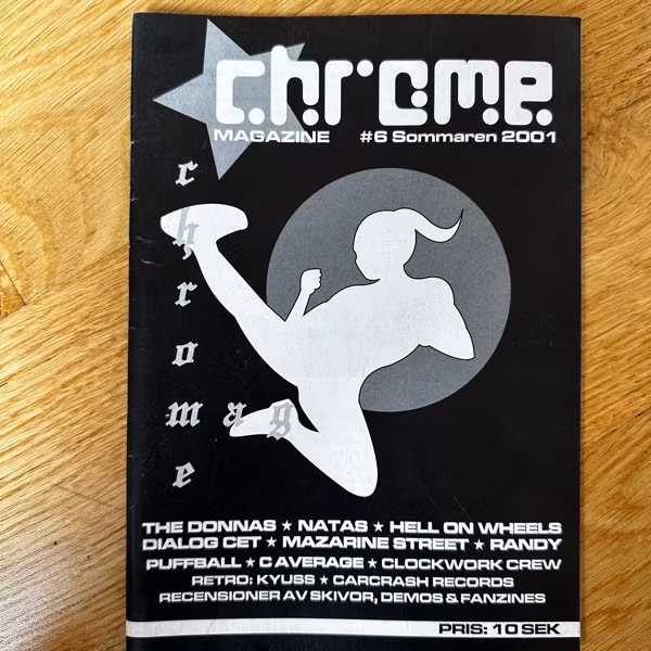 CHROME #6 2001 (EX) FANZINE