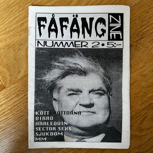 FÅFÄNG #2 1994 (VG+) FANZINE