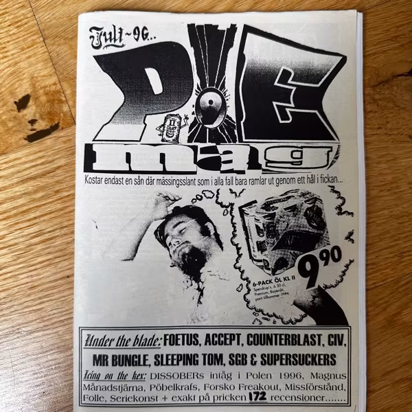 PIE MAG #9 1996 (EX) FANZINE